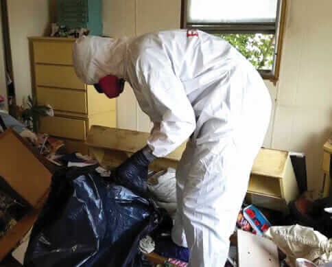Professonional and Discrete. Clearfield Death, Crime Scene, Hoarding and Biohazard Cleaners.